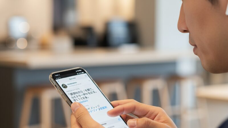 オーディオブックを聴きながらスマホでアウトプットする